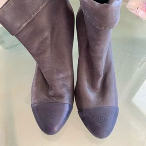 CHANEL ankle boots